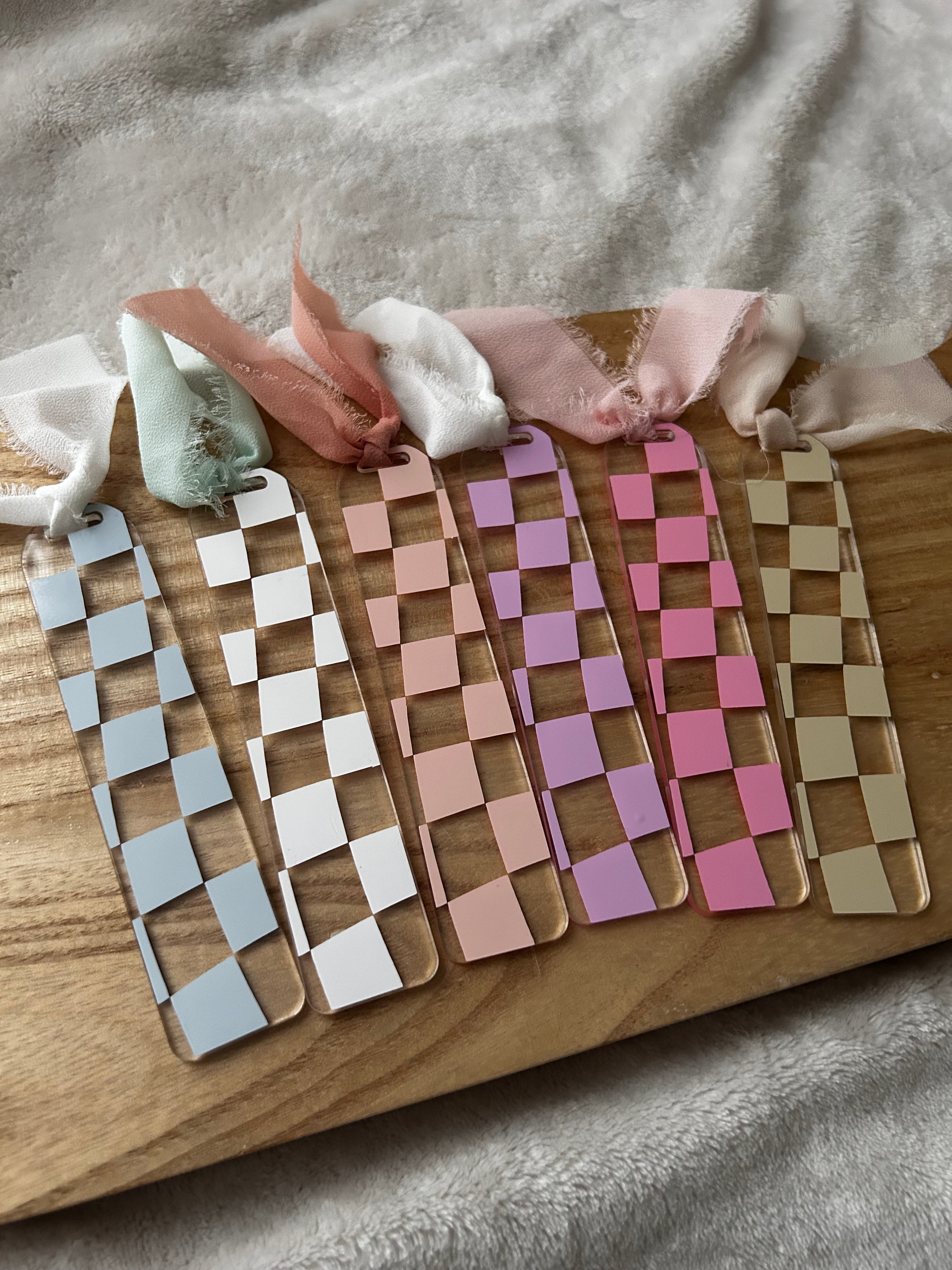 Checkered Bookmark