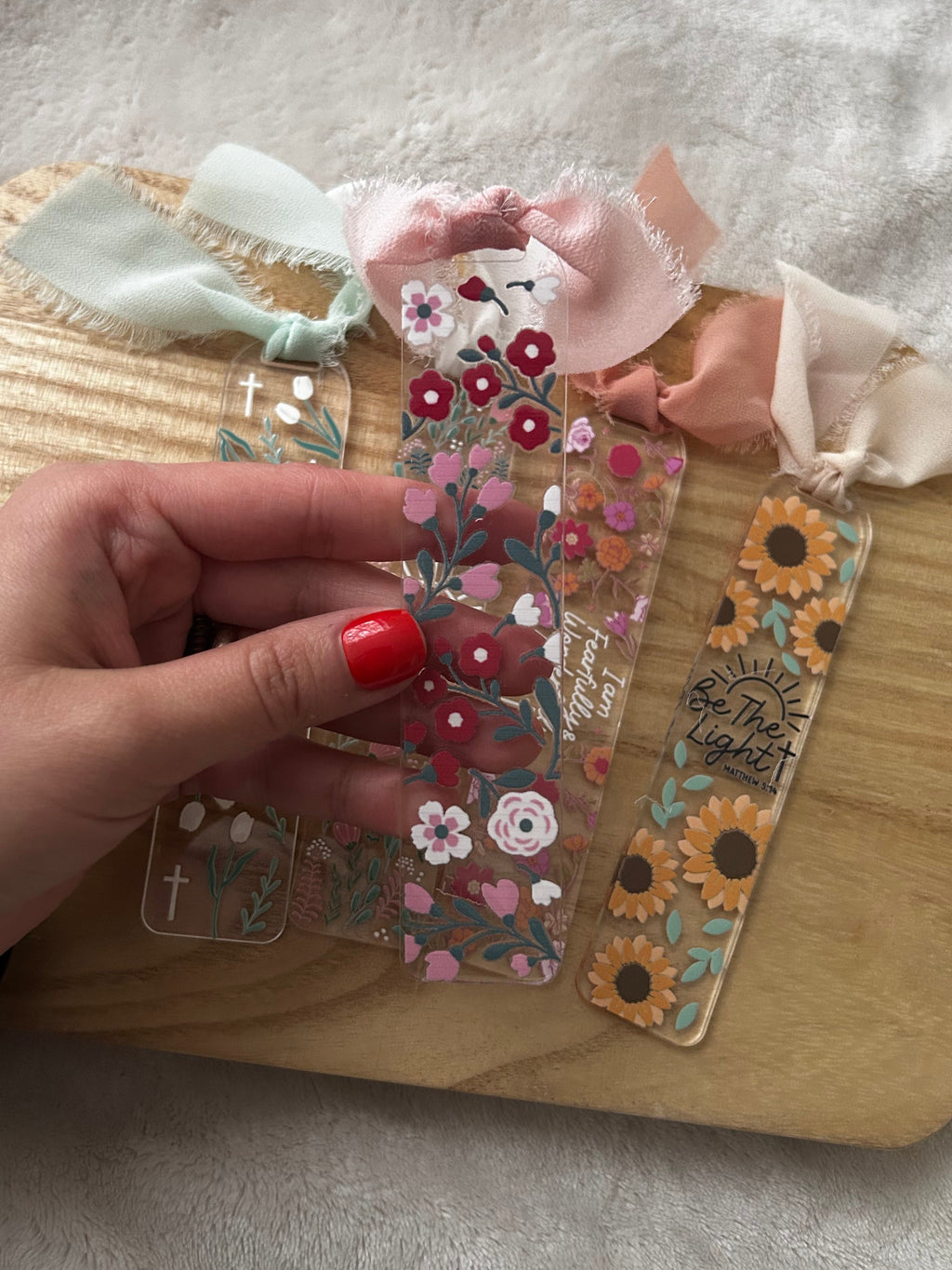 Flower Garden Bookmark
