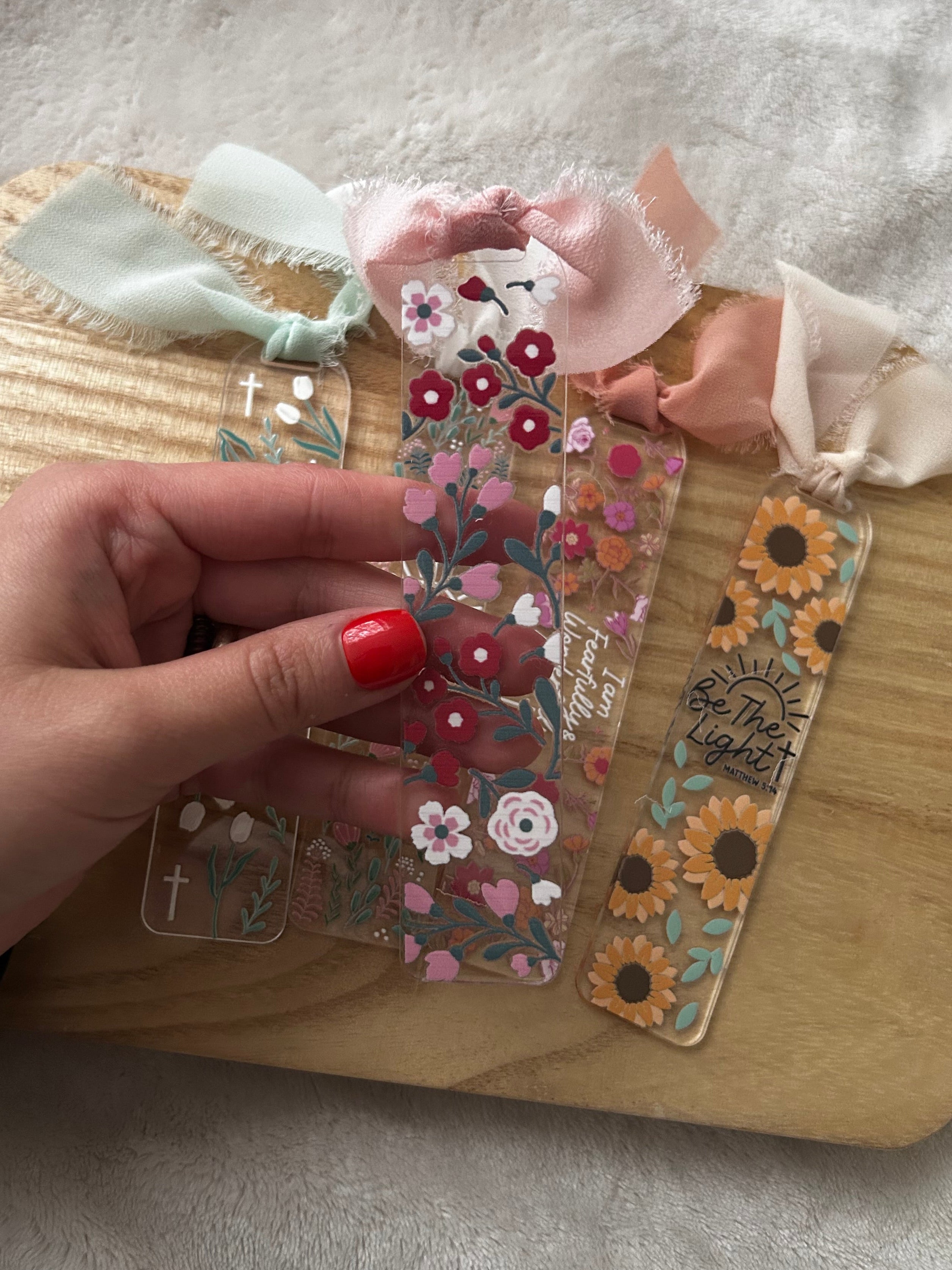 Flower Garden Bookmark