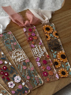 Be The Light Sunflower Bookmark