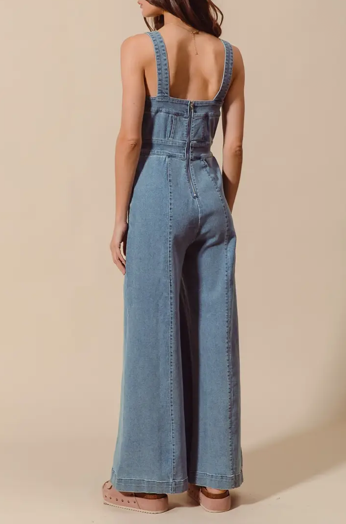 Loren Denim Jumpsuit