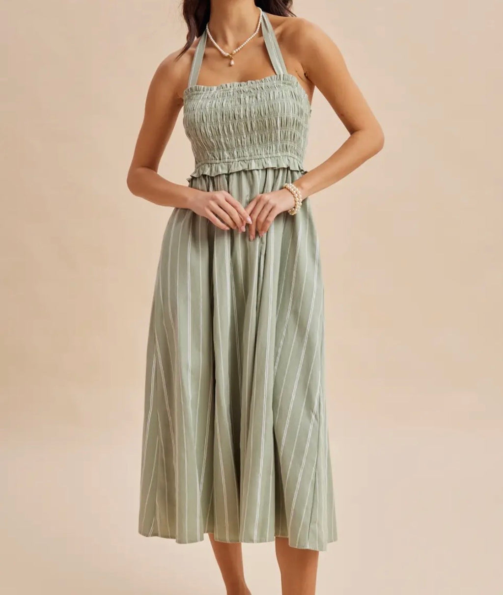 Lacey Halter Dress