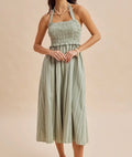 Lacey Halter Dress